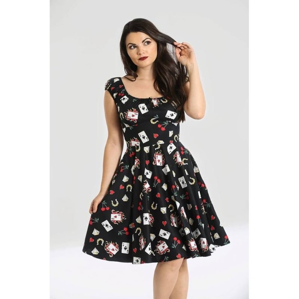 Hell Bunny Las Vegas Dress - Size X-Large